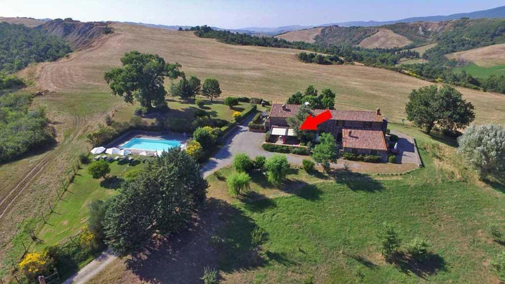 Cottage Le Ginestre Con Piscina In Val D'Orcia Radicofani Exterior foto