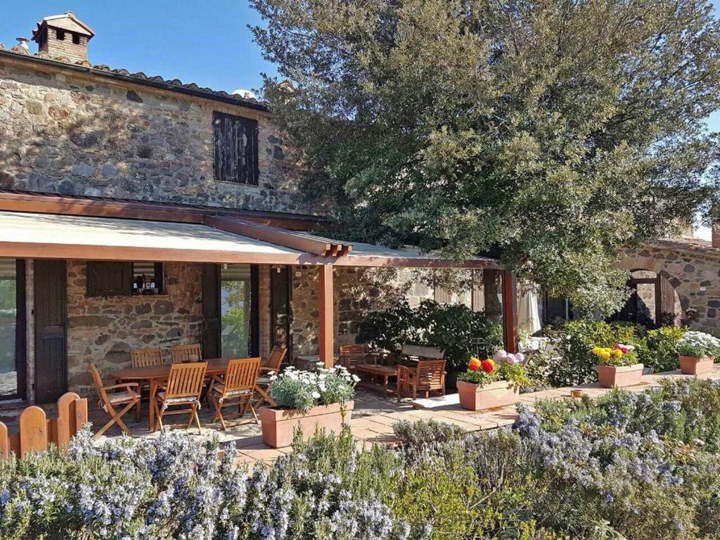 Cottage Le Ginestre Con Piscina In Val D'Orcia Radicofani Exterior foto